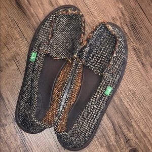 Sanuk slip ons
